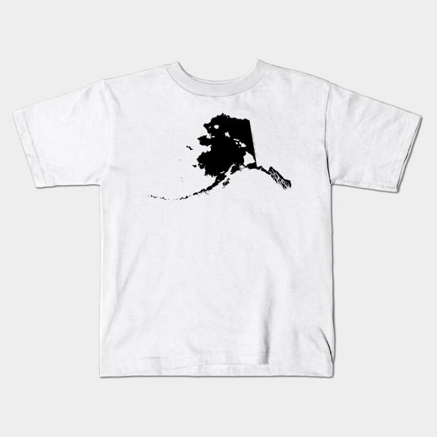 Alaska and Hawai'i Roots by Hawaii Nei All Day Kids T-Shirt by hawaiineiallday